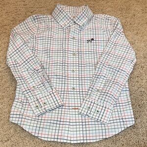 Southern Point Co. Kids Checkered Button Down Shirt